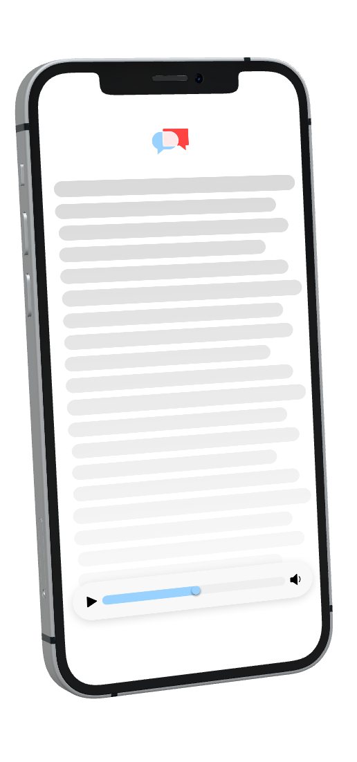 Transcripción Grabación iOS Android